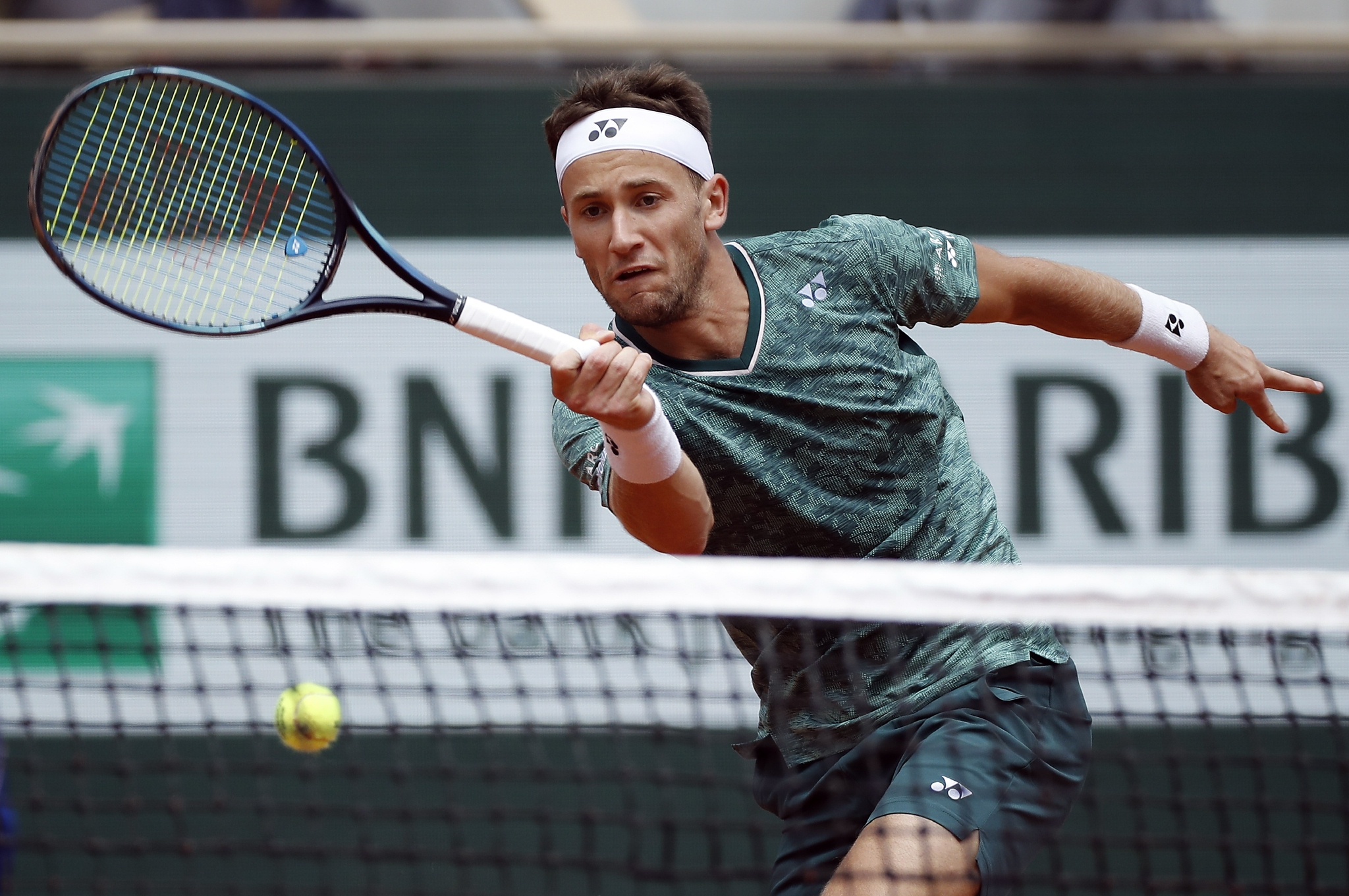 网球——法网:鲁德晋级|鲁德|特松加|网球_新浪新闻