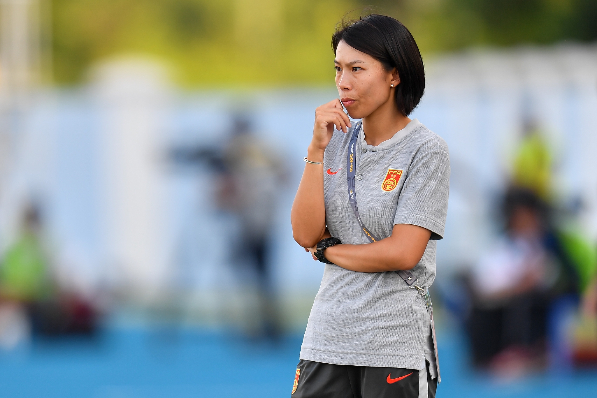 从香港到江苏33岁陈婉婷希望有一天能执教中国女足