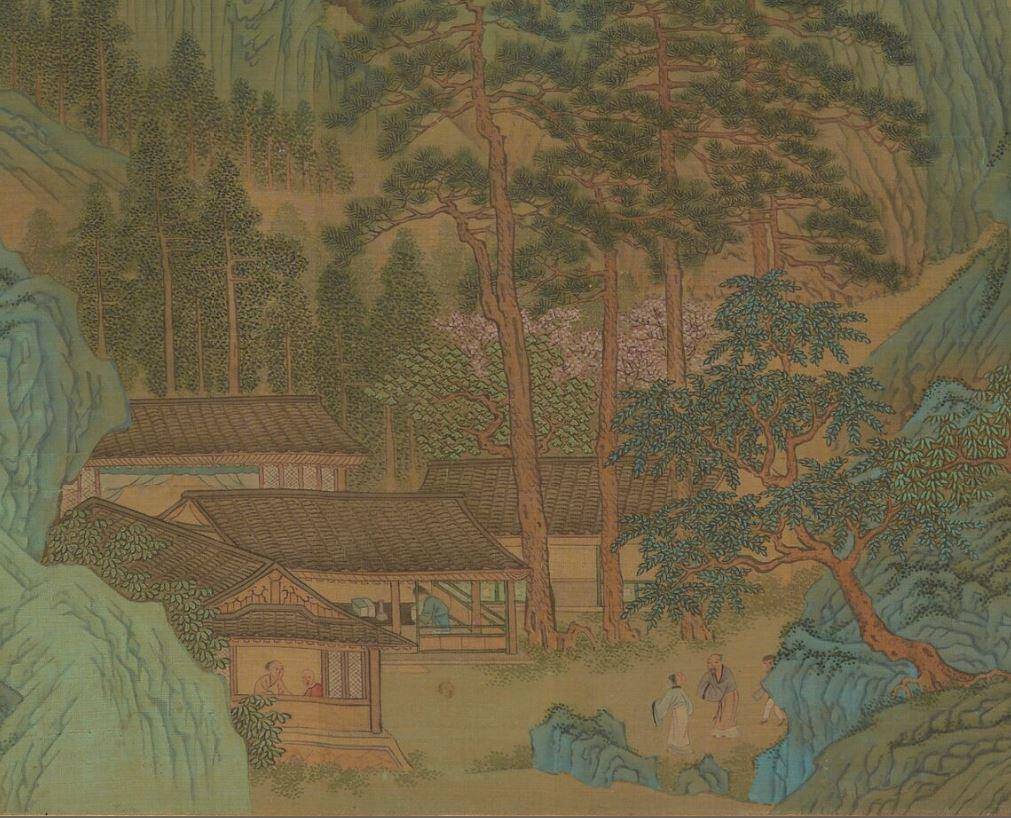 隐隐烟村闻犬吠,欲寻寻不见人家.【宋】叶绍翁