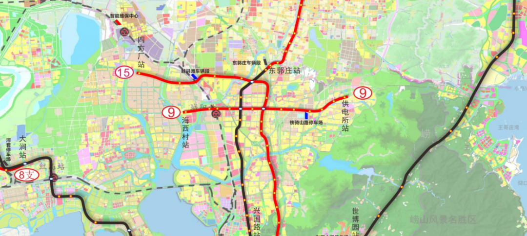 青岛地铁9号线一期工程开建,预计2027年底完工|地铁|青岛市|中铁_新浪