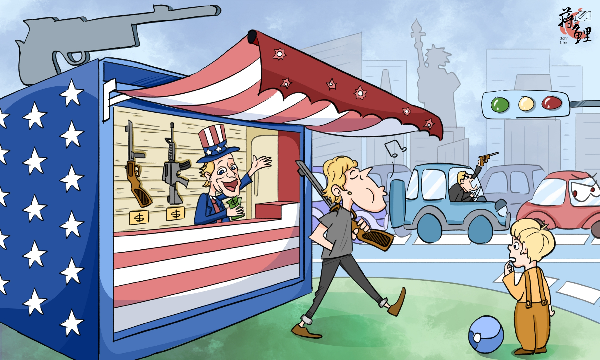 市罗伯小学发生一起严重枪击案,目前已致21人死亡,其中包括18名儿童