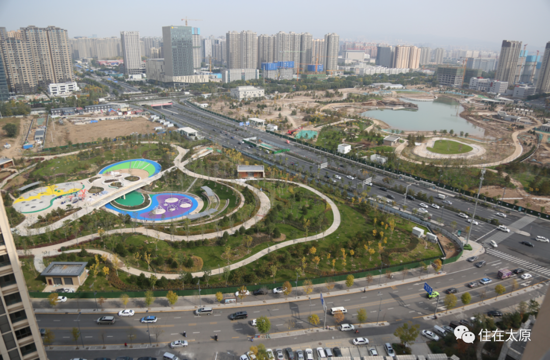 上最大的生态系统和太原南部最大的市立公园,龙城公园即将开门迎客