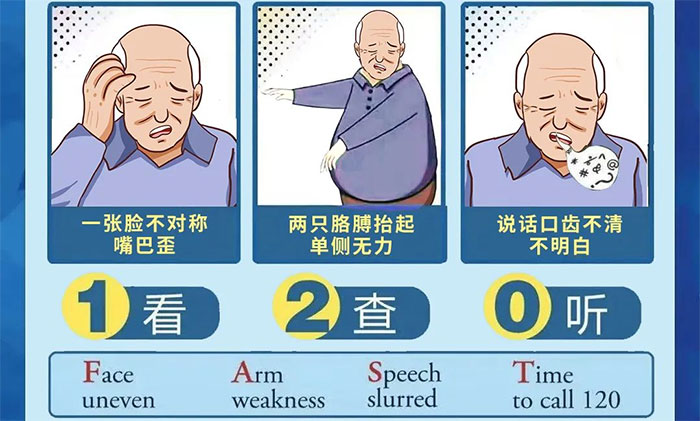 25世界预防中风日|脑中风"信号"早识别,抓住黄金救治时机|中风|脑卒中