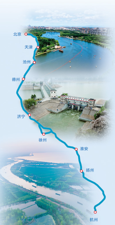 京杭大运河百年来首次全线通水千年运河迎来世纪复苏