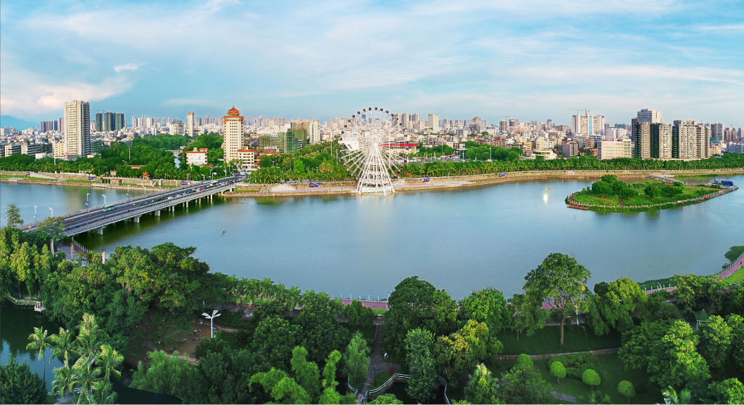 好心茂名城市会客厅小东江两岸