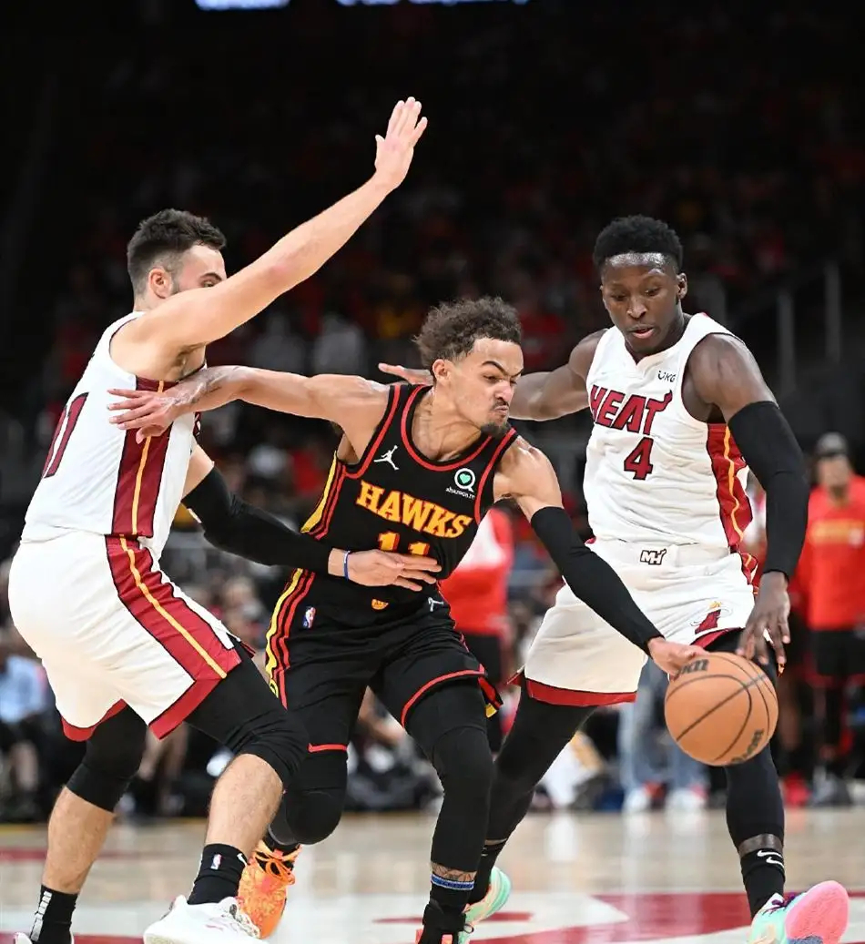 作为一支防守型的球队,热火自然秉承"防守至上"的原则,而他们也凭借高