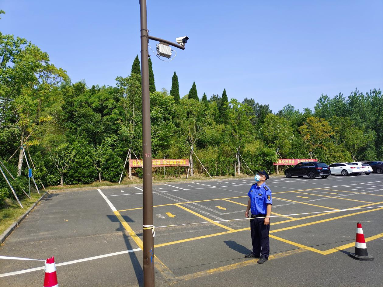 高淳东坝开展标准化停车场设施管理检查