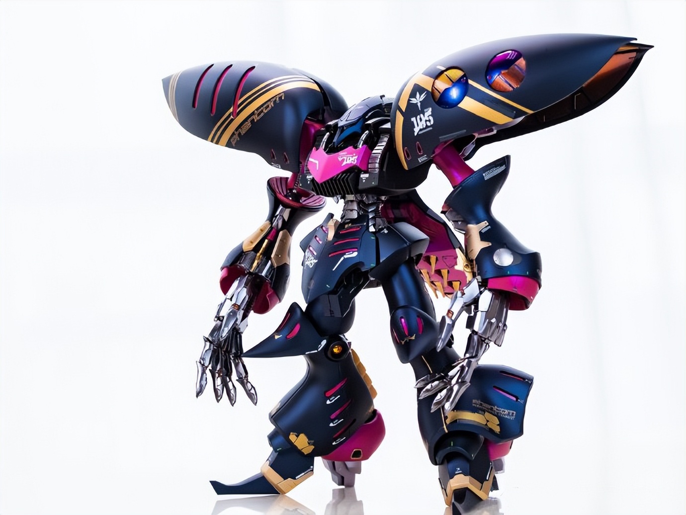 机动战士高达哈曼穿搭配色诅咒卡碧尼模型