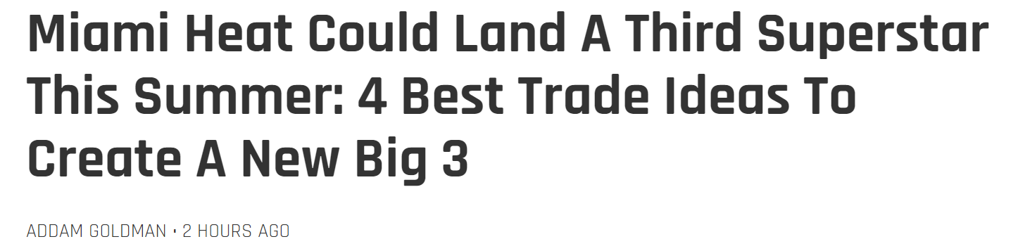 热火再组三巨头？4笔大交易方案出炉：4换1哈登，5换1比尔休闲区蓝鸢梦想 - Www.slyday.coM