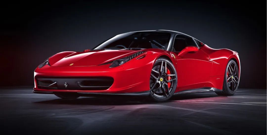 4k美女电脑桌面炫酷法拉利458italia高清桌面壁