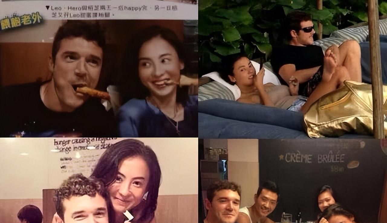 她先后与歌手梁钊峰,外籍男友leo,健身教练hero等人传出恋情和绯闻