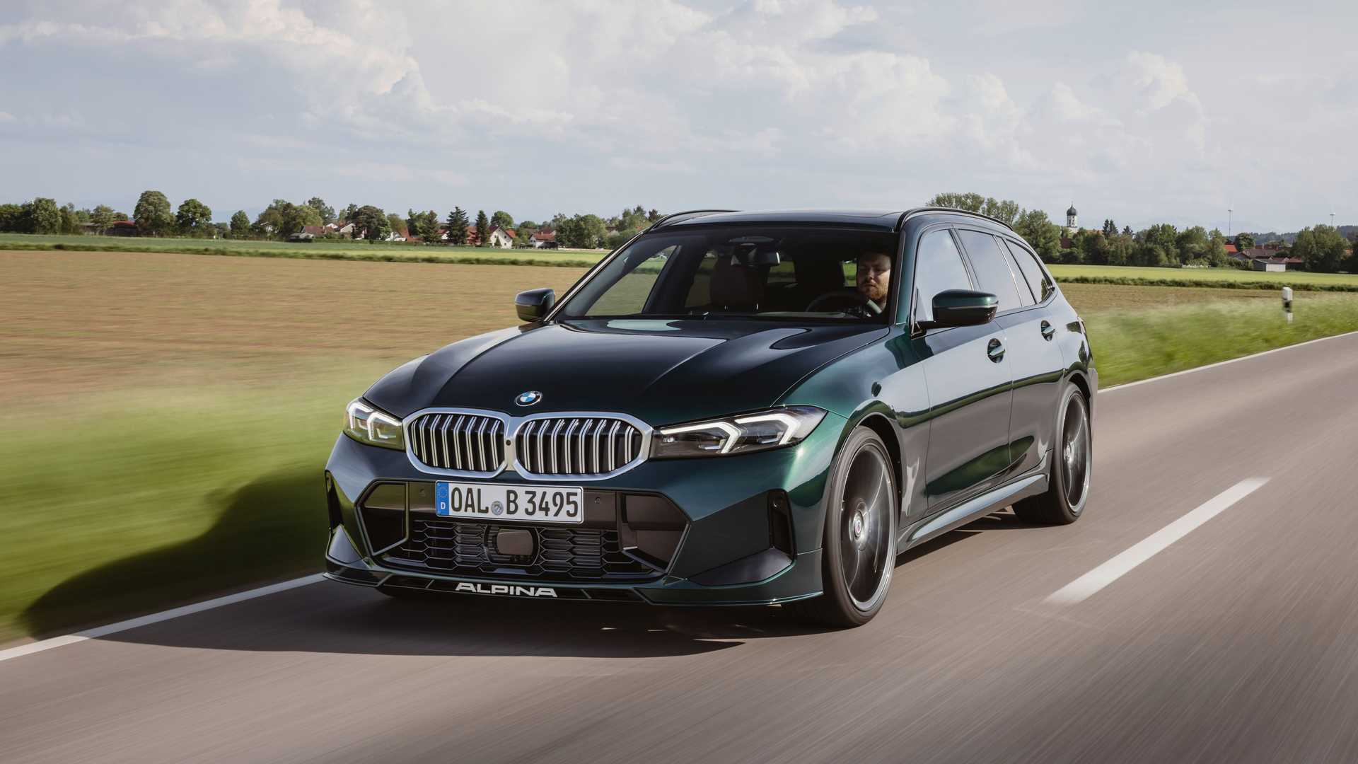 阿尔宾娜b3以2023款宝马3系(配置|询价)为基础进行升级改造,阿尔宾娜