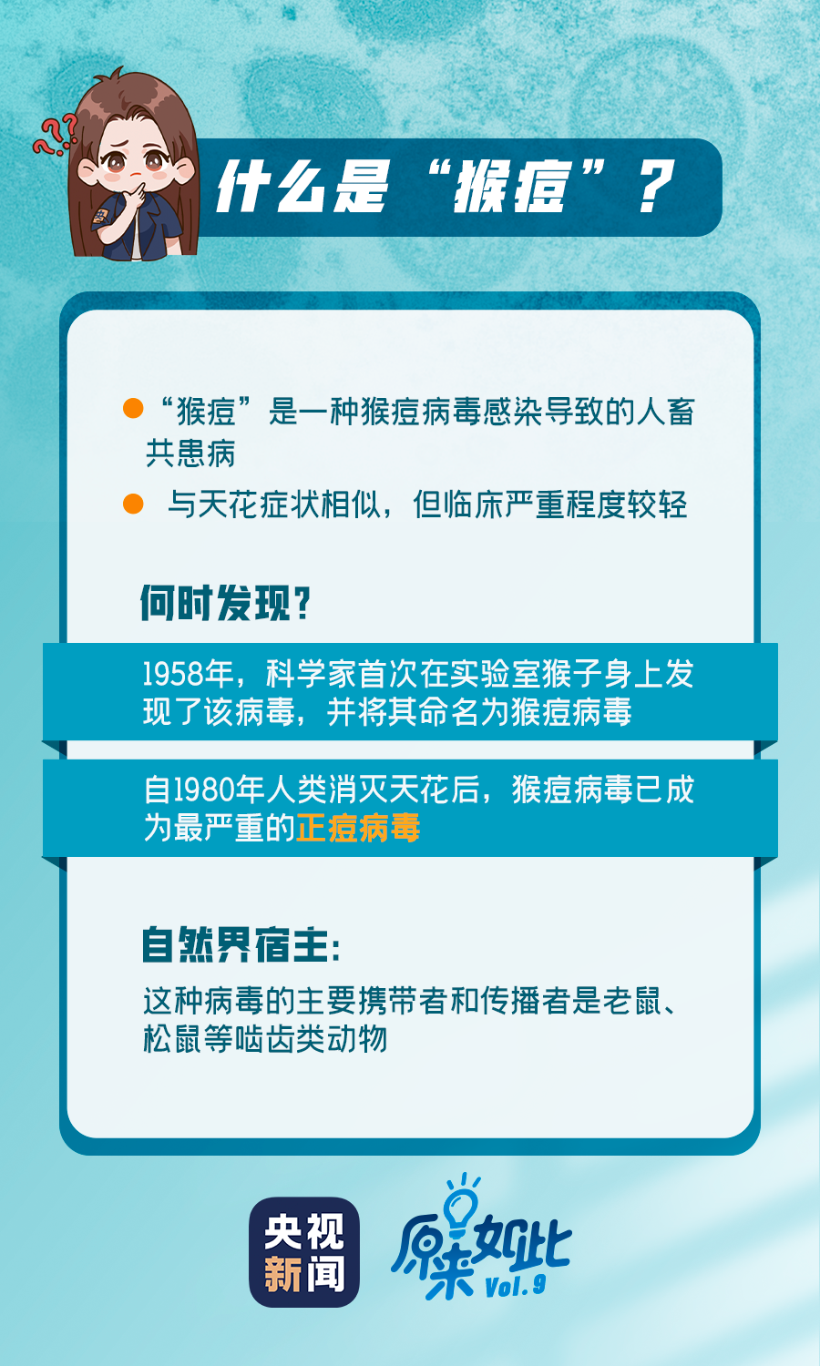 “多国报告猴痘病例！防范要点需了解