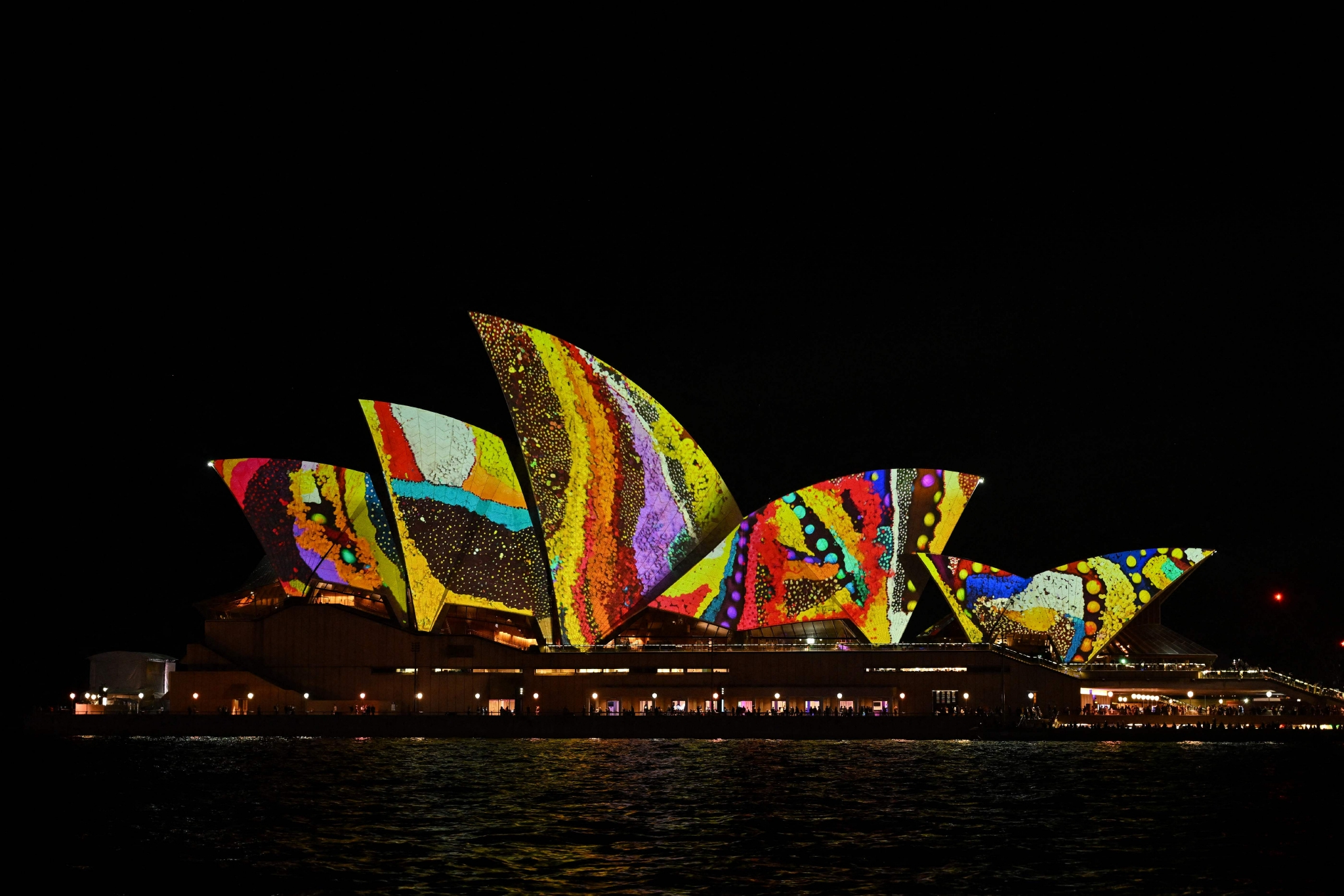 "活力悉尼"灯光音乐节开幕|悉尼|音乐节|澳大利亚_新浪新闻
