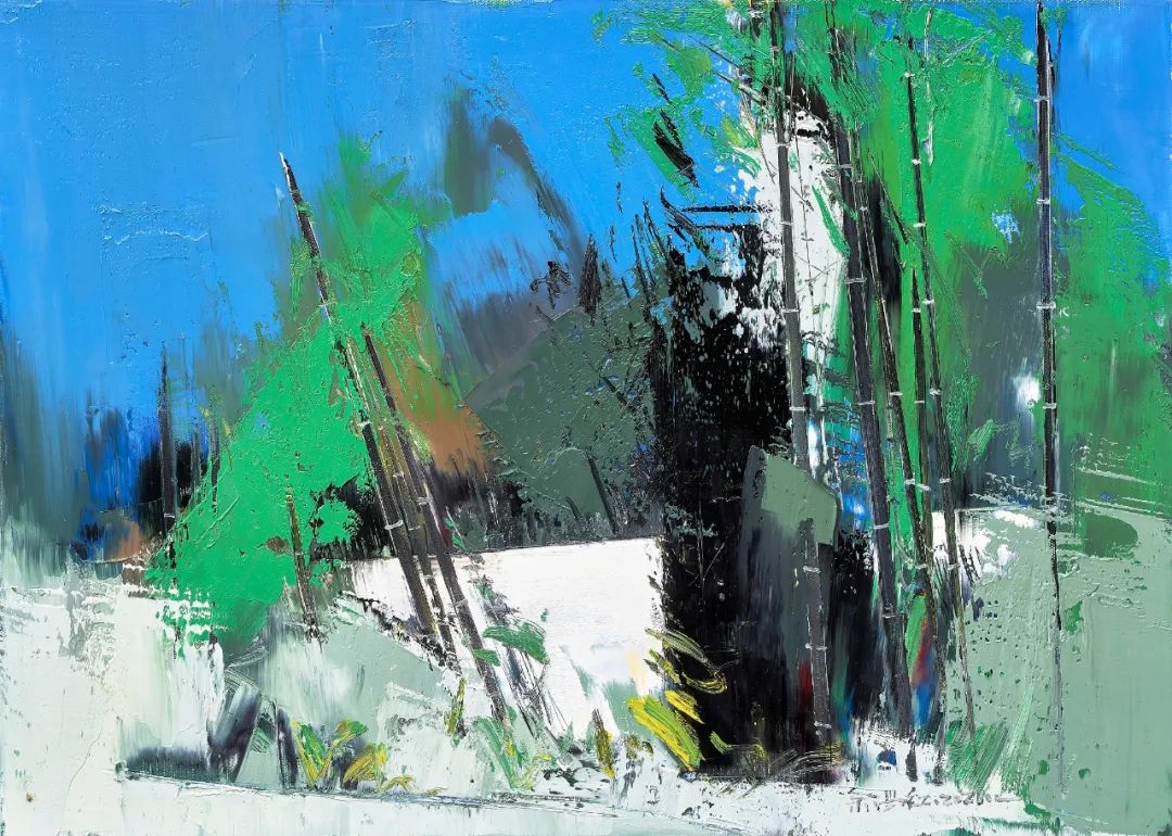 陶都宜兴,成长发展于改革开放的新时代,毕业于南京艺术学院的油画专业