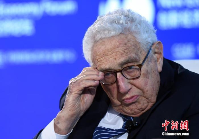 资料图：美国前国务卿亨利·基辛格(Henry Kissinger)。中新社记者 侯宇 摄