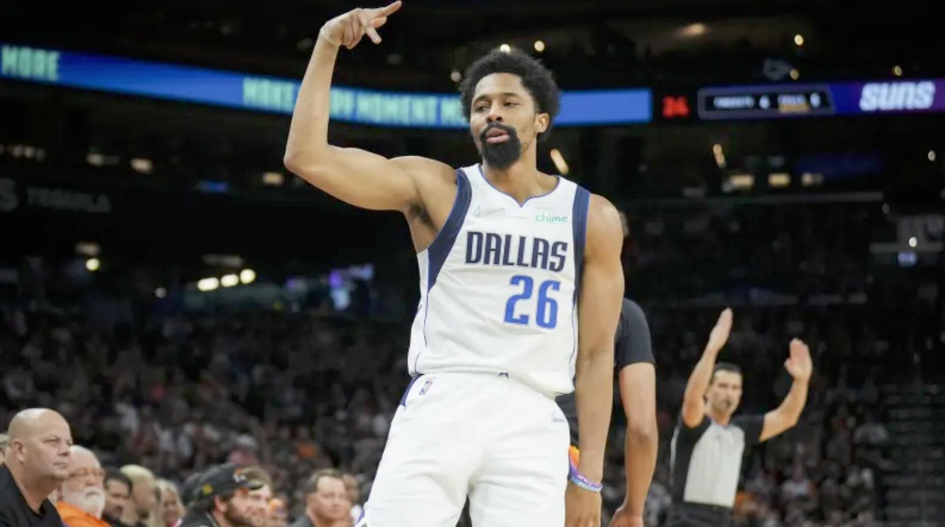 斯潘塞丁威迪西决场均166分38助攻