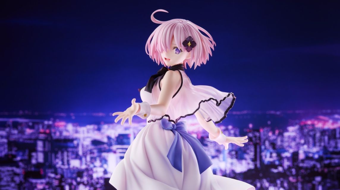 fgo小茄子玛修礼服款手办彩色原型抢先看 让御主心动的嗨丝学妹|手办