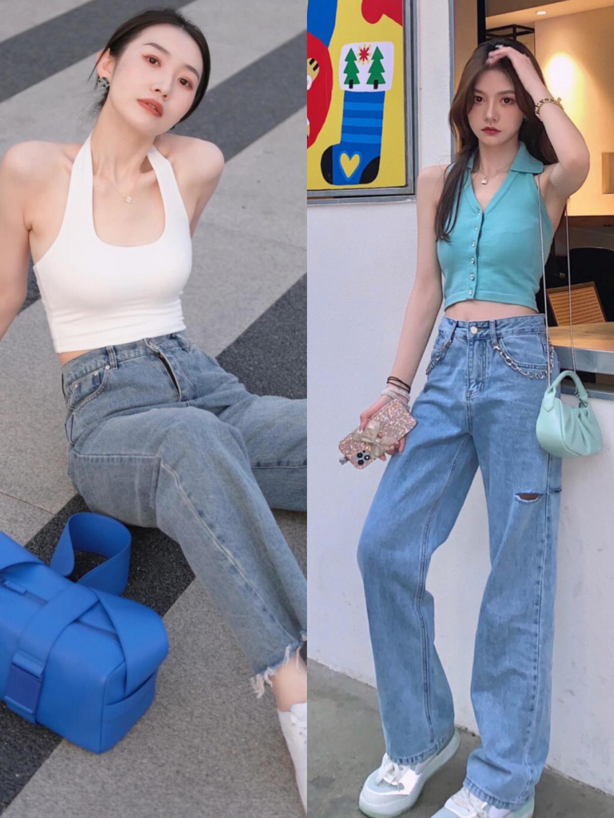 吊带衫怎么穿才能性感又得体？模仿这4款搭配，出街回头率爆表休闲区蓝鸢梦想 - Www.slyday.coM