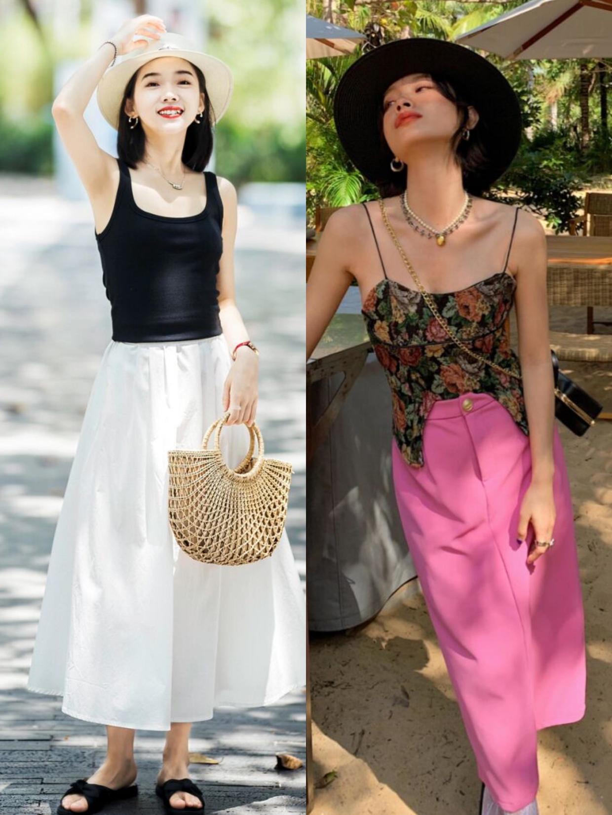 吊带衫怎么穿才能性感又得体？模仿这4款搭配，出街回头率爆表休闲区蓝鸢梦想 - Www.slyday.coM