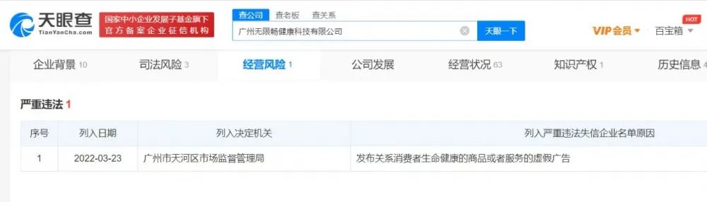 知名女明星违法广告代言罚没722.12万元！代言公司已被列为严重违法失信企业休闲区蓝鸢梦想 - Www.slyday.coM
