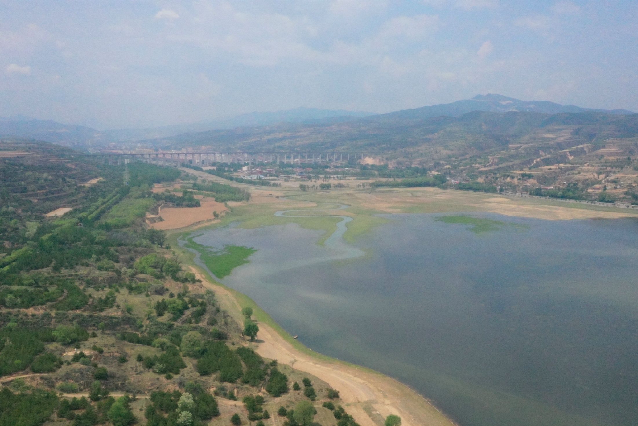 生态改善 尽显秀美姿态|姿态|汾河水库|娄烦县_新浪新闻