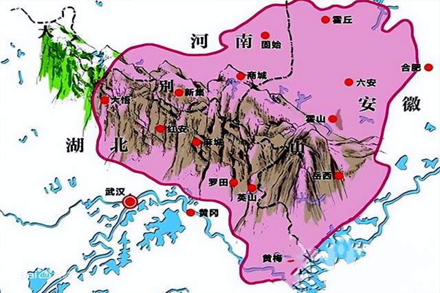 鄂豫皖指的是湖北,河南,安徽三省交界的大别山地区