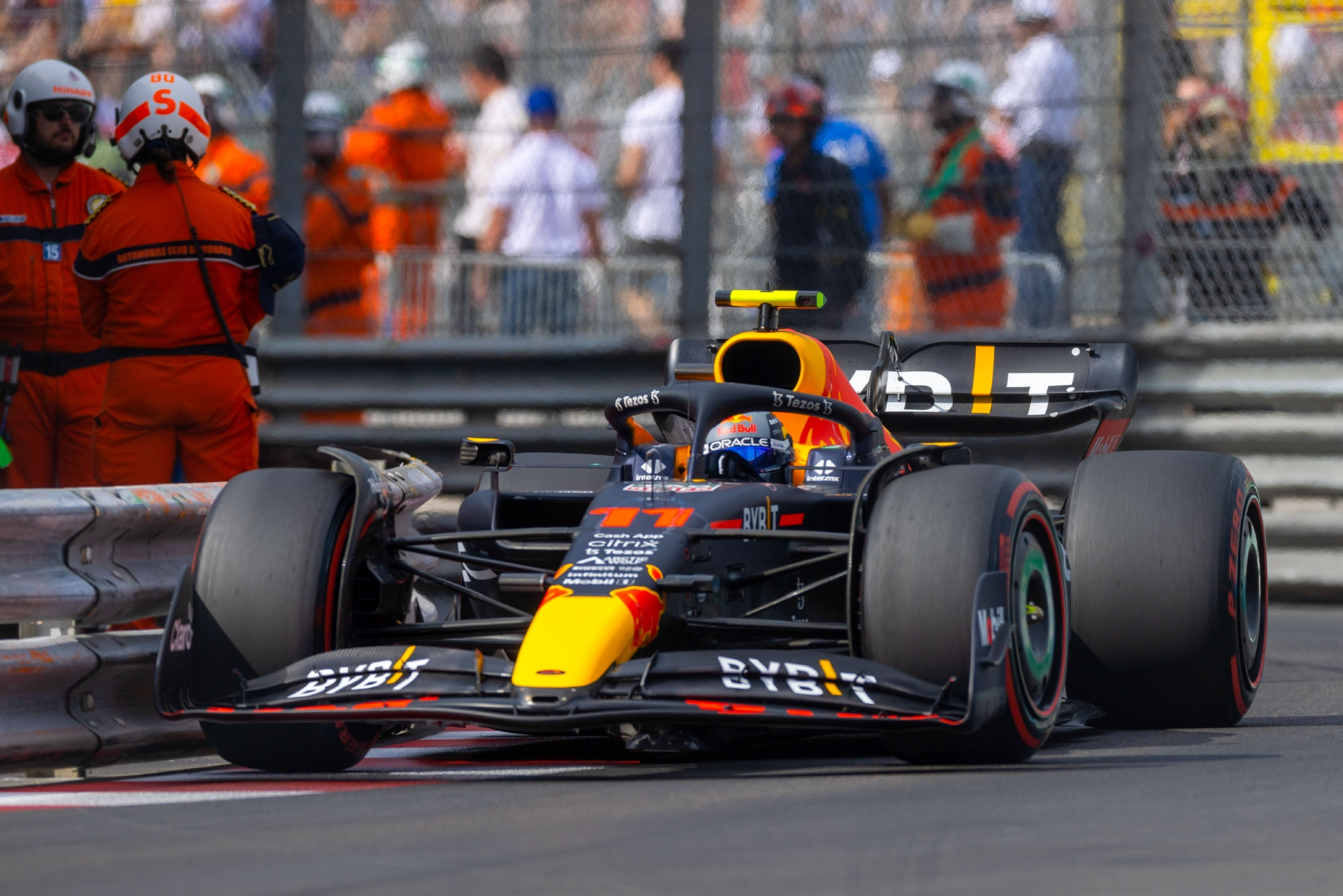 赛车f1摩纳哥大奖赛排位赛赛况