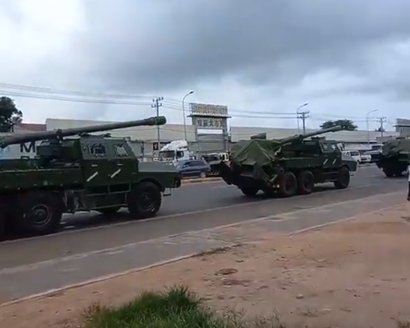 柬埔寨炮兵实力比乌克兰强，哈萨克斯坦无人机水平比俄罗斯好 图源：社交媒体