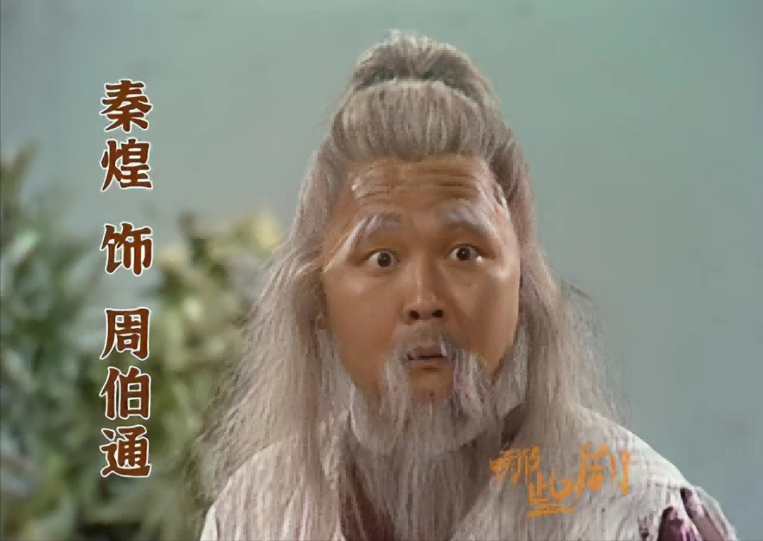 秦煌的身形胖乎乎的,长相极为讨喜,十分有观众缘,他饰演的"周伯通",让