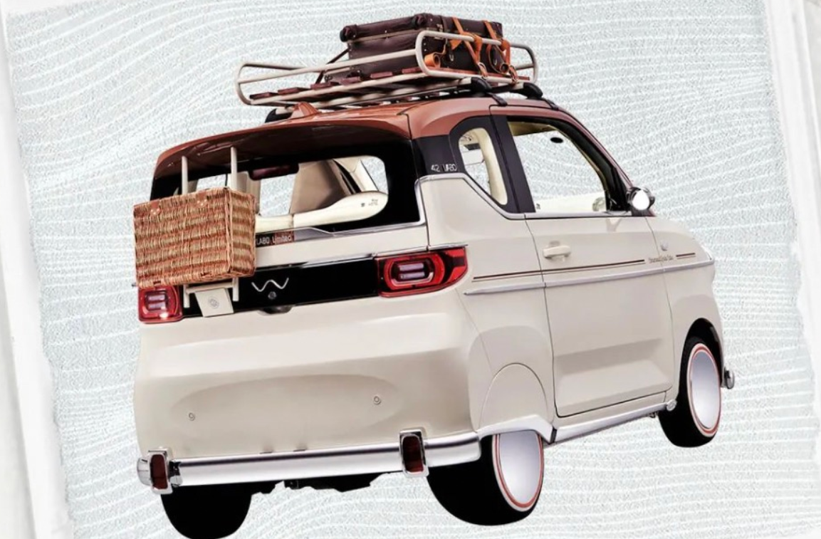 穿越时空的爱恋五菱宏光miniev复古车官图