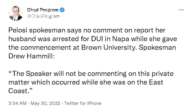 佩洛西82岁丈夫酒驾入狱3小时后获保释 网友调侃休闲区蓝鸢梦想 - Www.slyday.coM