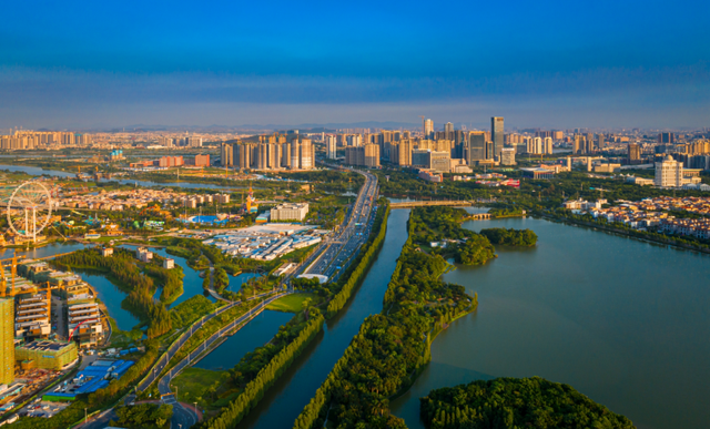 县级融媒我们的新时代欣欣向荣的顺德新城区