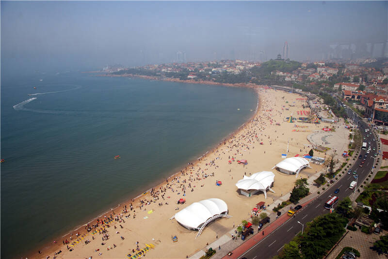 马上就能洗海澡啦青岛第一海水浴场6月1日率先开门迎客