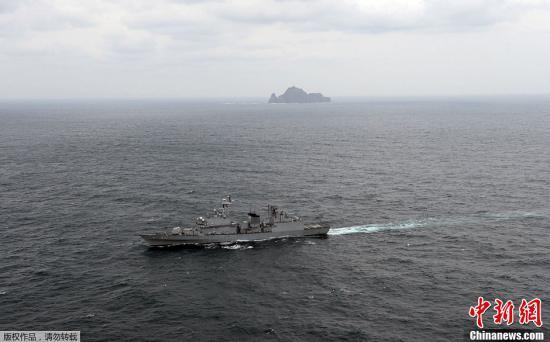 日本抗议韩国对争议岛屿进行海洋调查 韩方:无法接受