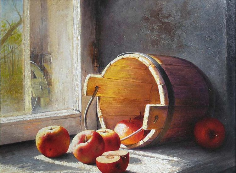 俄罗斯超级具象的照相写实主义画作__财经头条