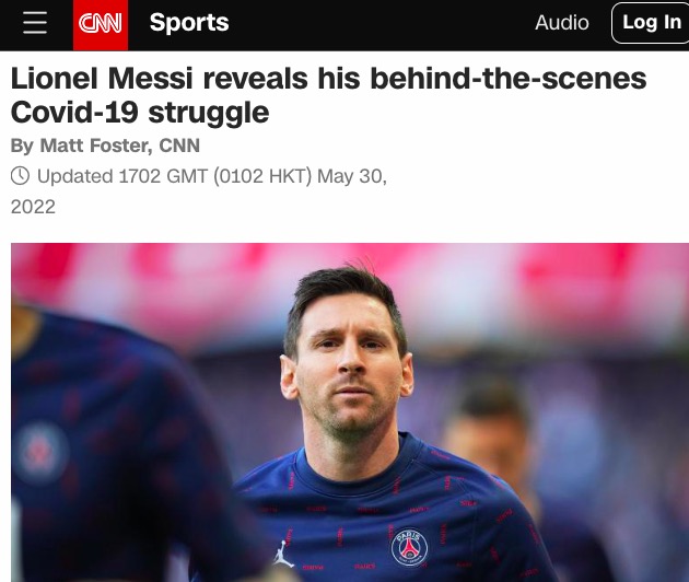 梅西：新冠后遗症让我一个半月无法跑步休闲区蓝鸢梦想 - Www.slyday.coM
