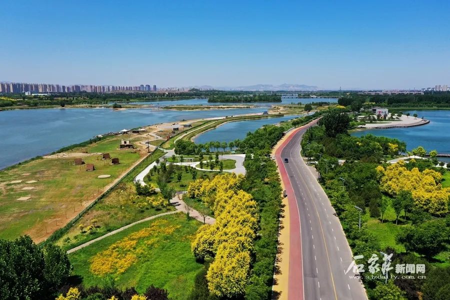 最新消息水清岸绿入画来生态美景滹沱河