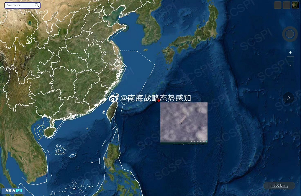 美双航母在台湾旁边威慑大陆 但这个画面实在不太吉利