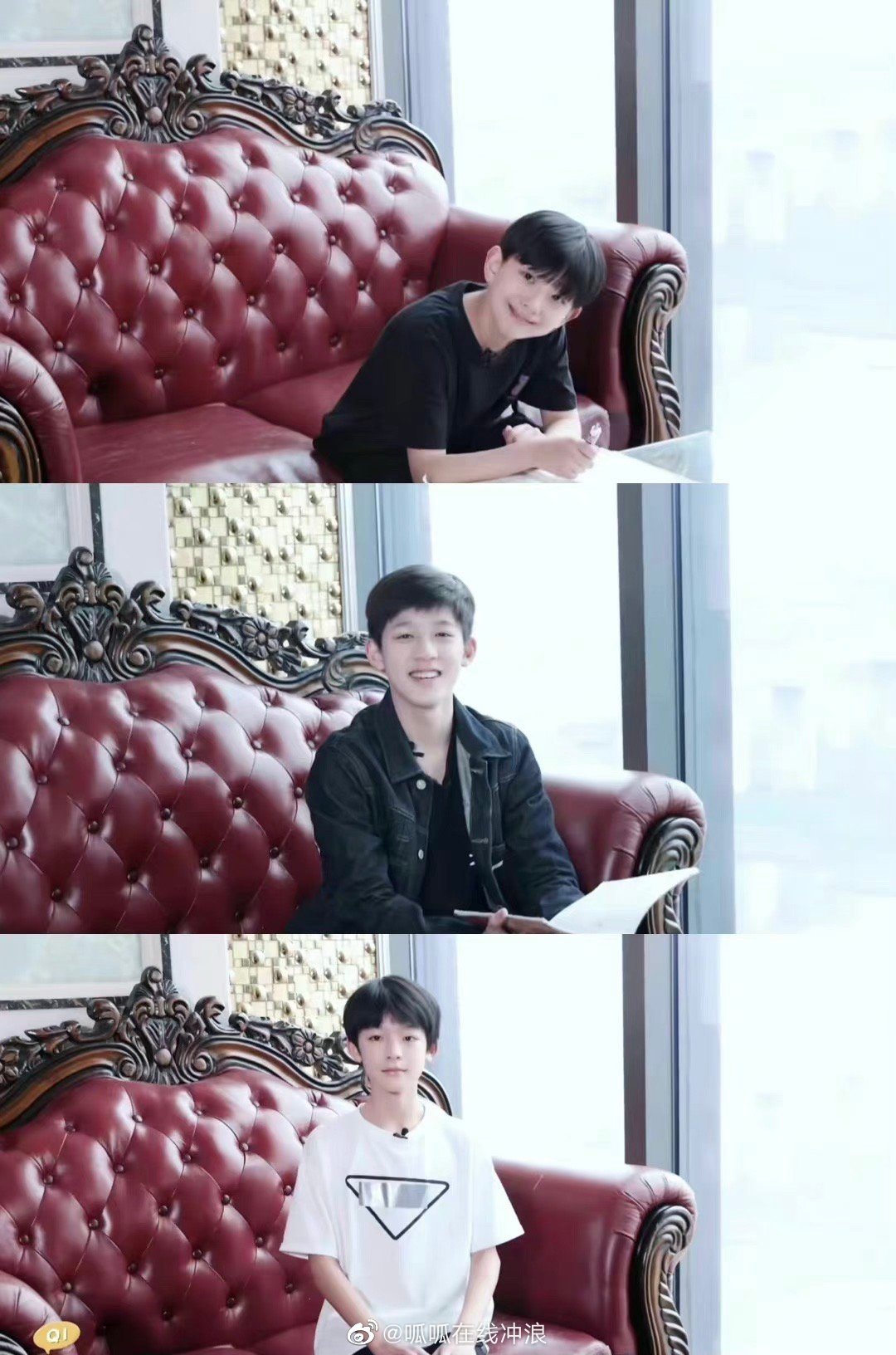 tf四代的儿童节采访图来看看小爱豆