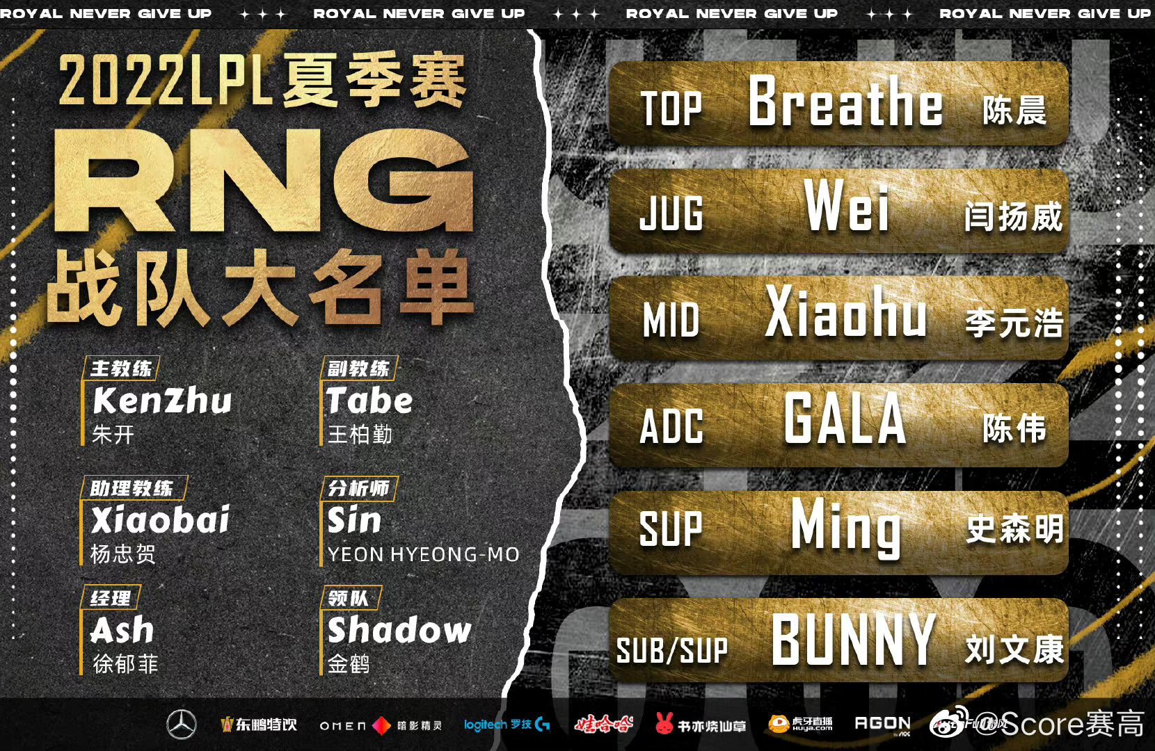 RNG官宣夏季赛大名单休闲区蓝鸢梦想 - Www.slyday.coM