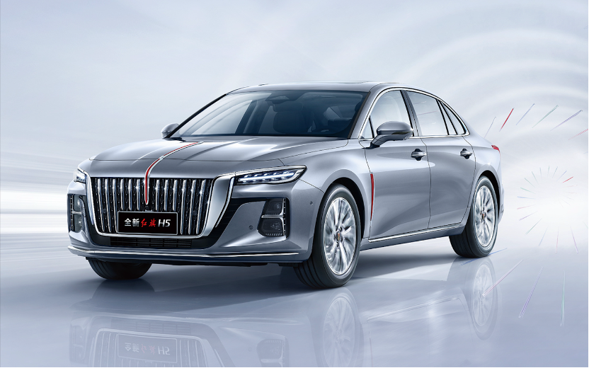 豪华b级轿车的自主新标杆全新红旗h5不仅仅只有混动系统