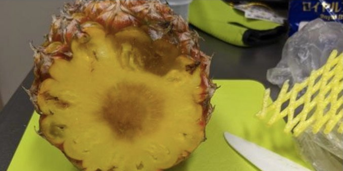 然而,近来日本市场不断出现台湾菠萝重大质量瑕疵事件,如残留虫子