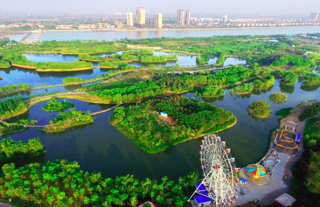 西安人身边的湿地，美得不像话休闲区蓝鸢梦想 - Www.slyday.coM