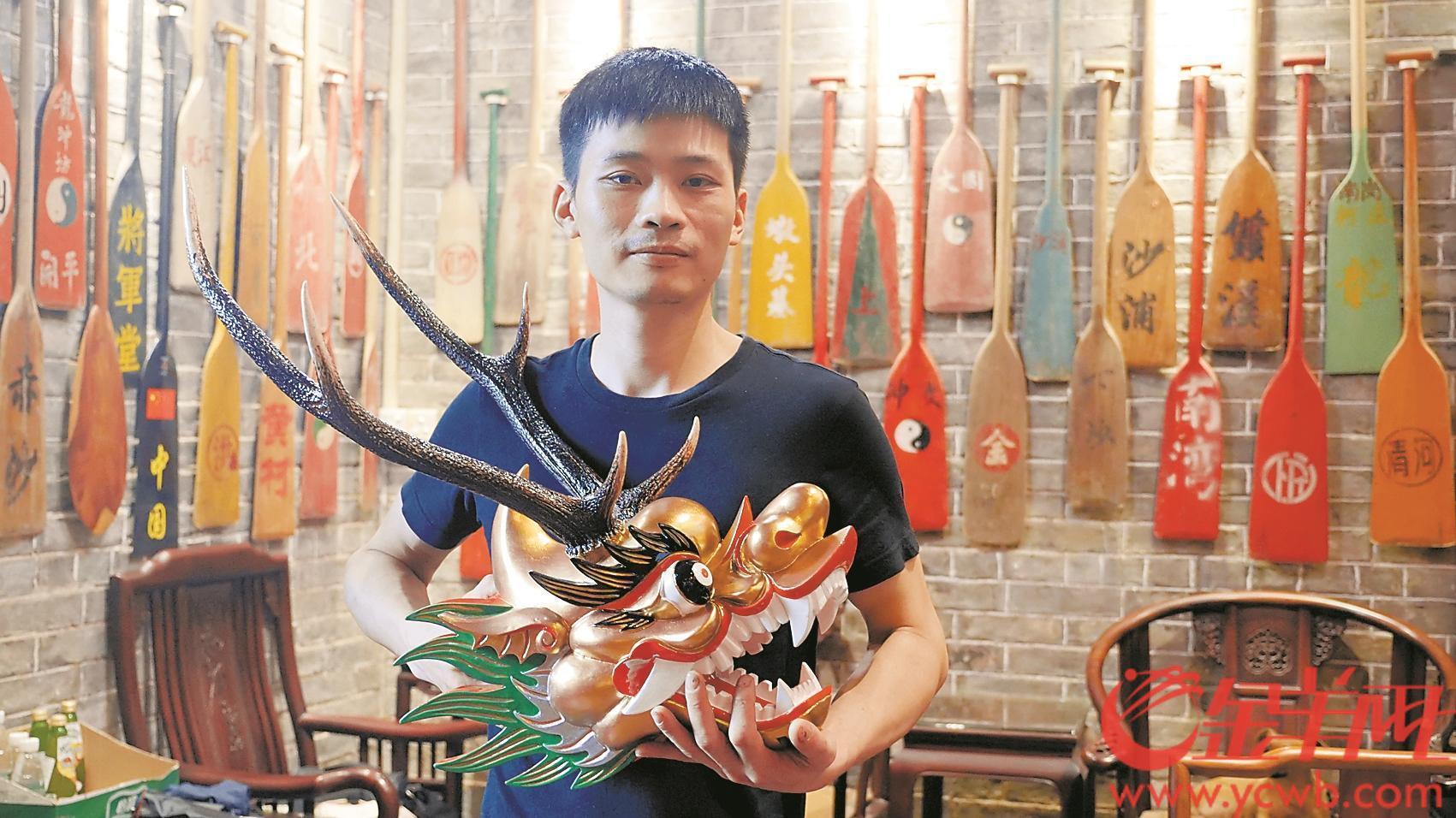 【网络中国节·端午】龙船头背后的匠心传承——他们将广州民俗文化 一刀一刀刻进龙头里休闲区蓝鸢梦想 - Www.slyday.coM