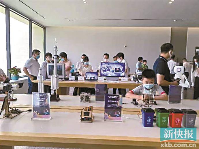 家门口体验科创魅力 东莞黄江镇科技公园城市展厅开放休闲区蓝鸢梦想 - Www.slyday.coM