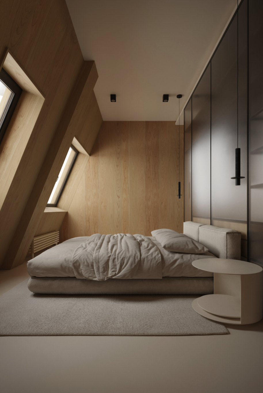 顶楼斜角这么装修保证你爱上住阁楼