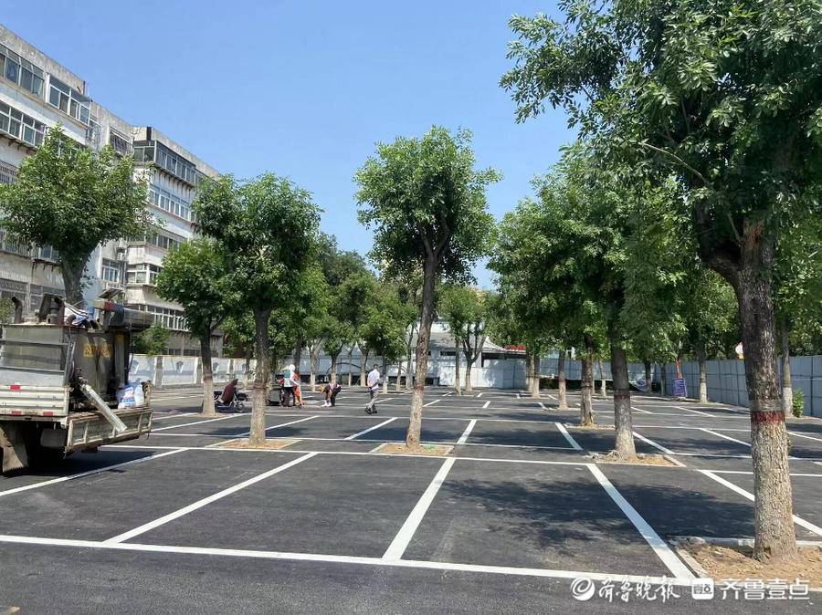 新进展,聊城公园停车场沥青铺设完成!预计端午可实现市民停车|停车场|