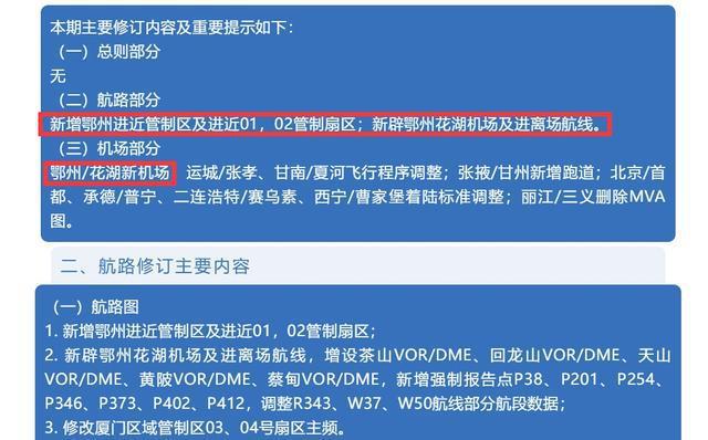 空管局航行情报服务中心发布2022第7期naip修订信息简报,本期修订生效