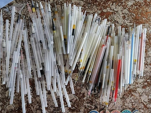 高三回忆杀,苏州学子晒百根空笔芯